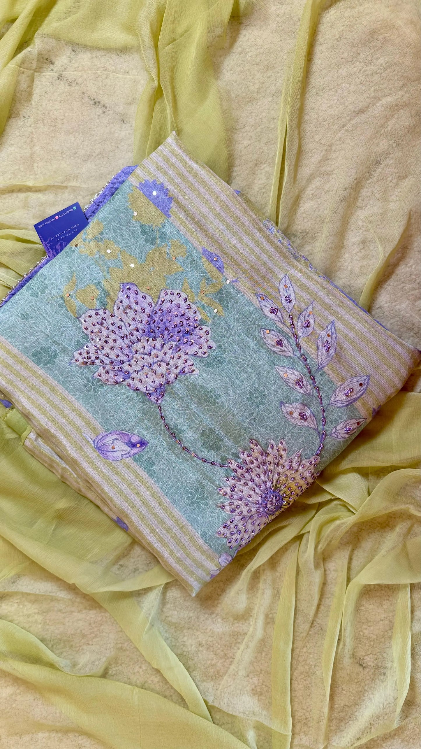 Women Muslin Cotton French Knot Embroidery Suit Dress Material Reyshaa