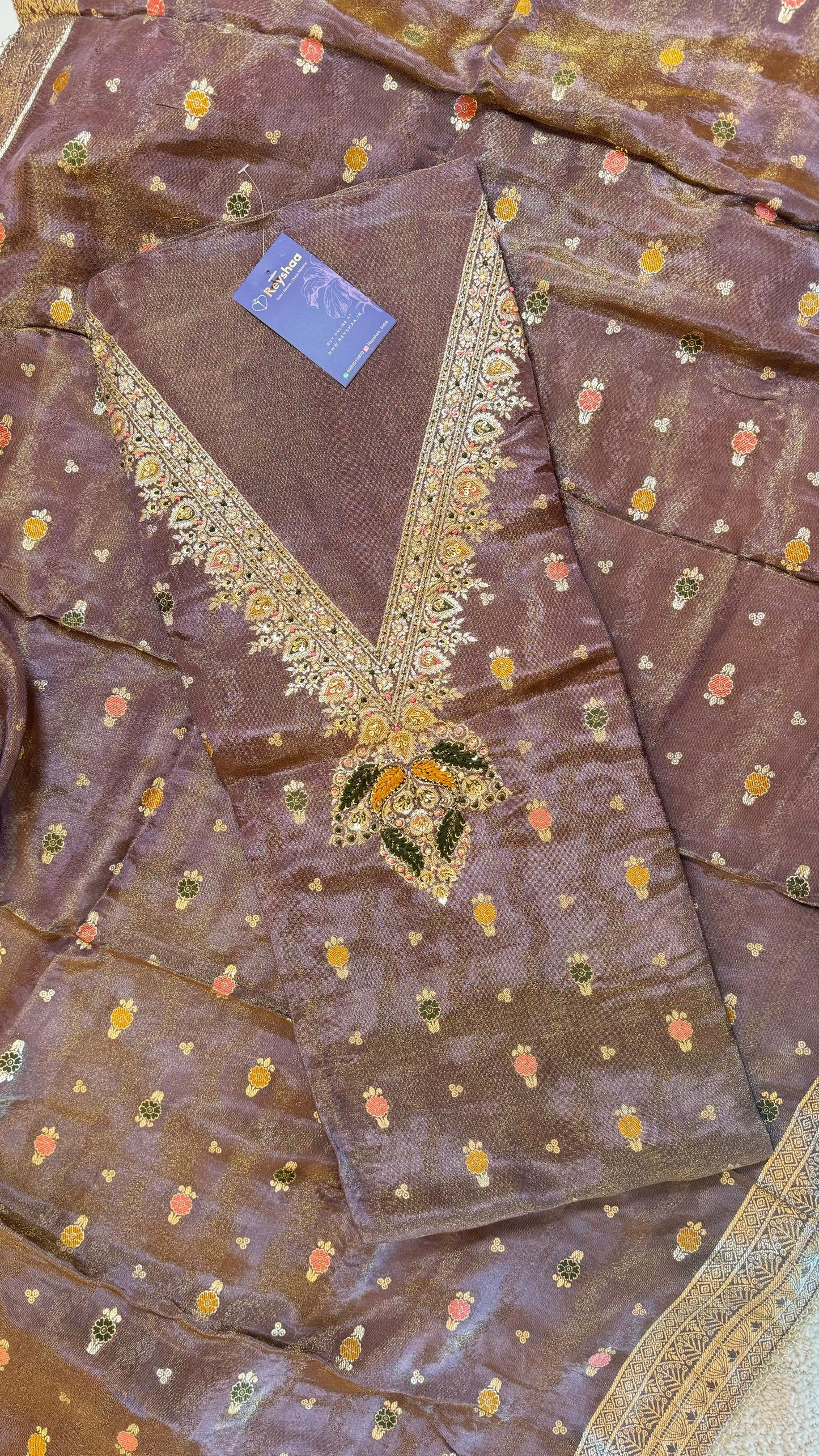 Kanjeevaram Silk Suit Dress Material