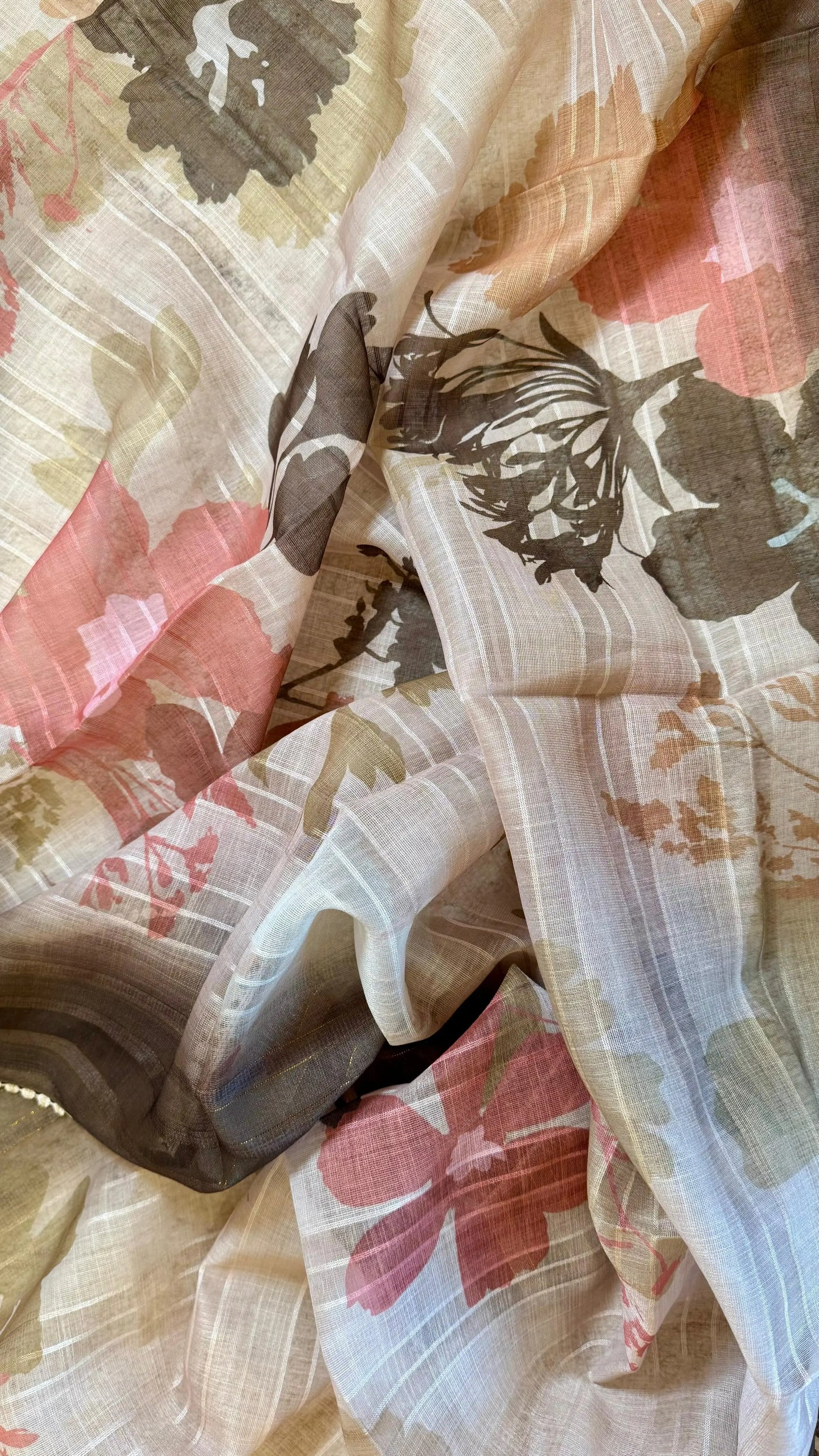 Women Maheshwari Cotton Polka Dot Print Suit Dress Material Reyshaa