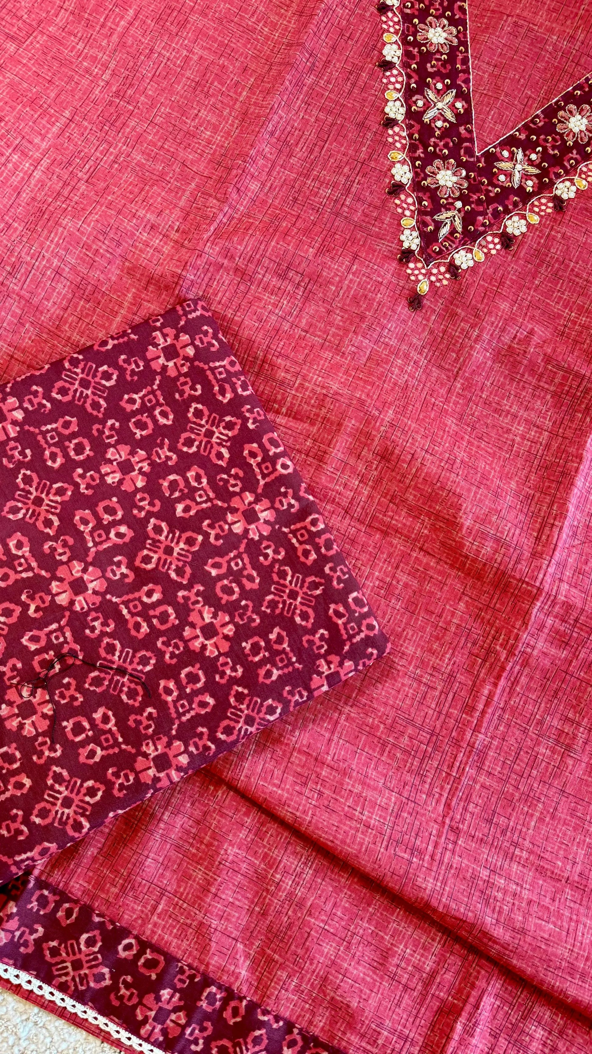 Women Pure Cotton Digital Print Suit Dress Material Reyshaa