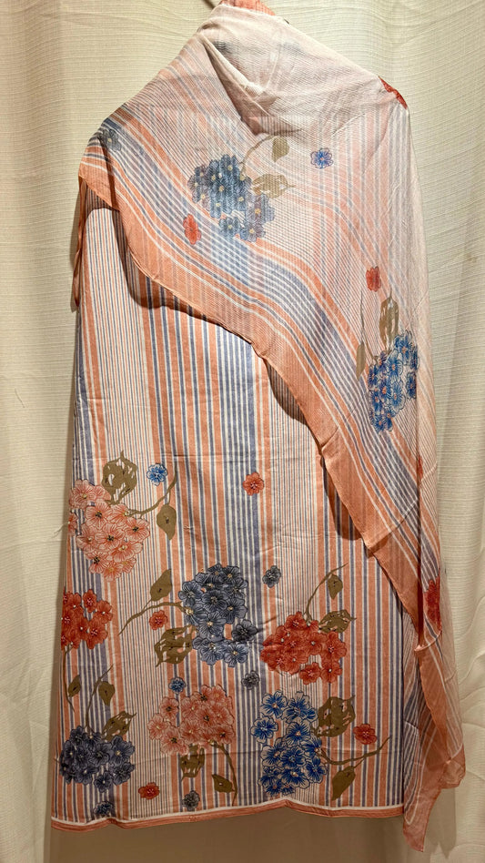 Women Camric Cotton Digital Print Suit Dress Material Reyshaa