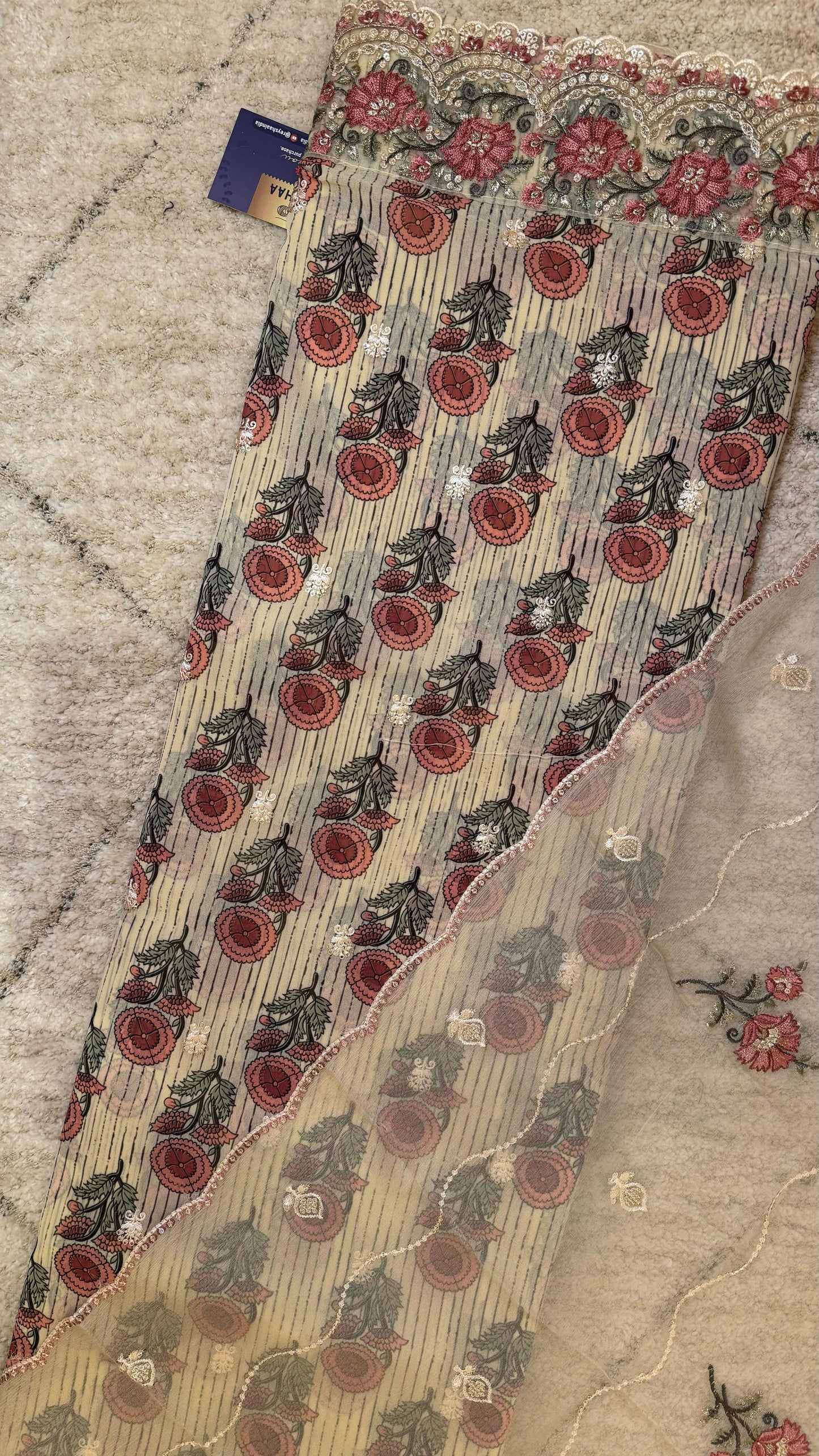 Women Viscose Georgette With Digital Print Suit Dress Material