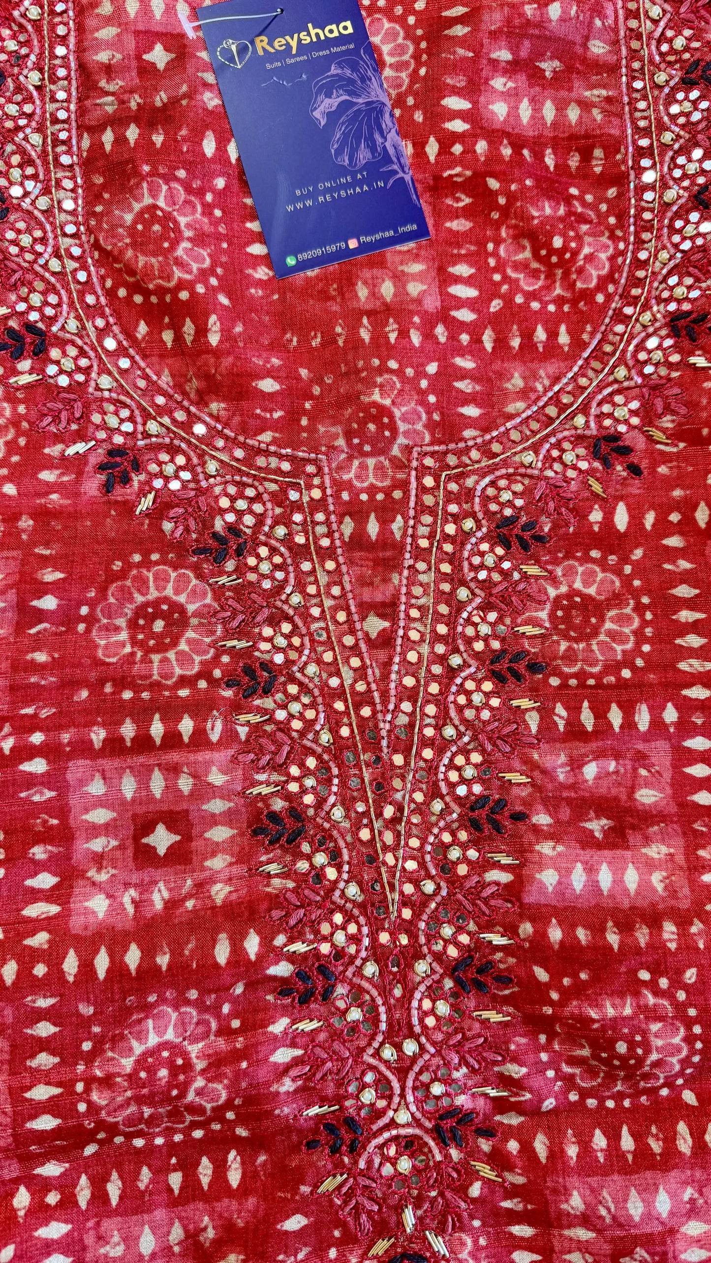 Women Mysore Silk Suit Set With Digital Print Suit Dress Material Reyshaa