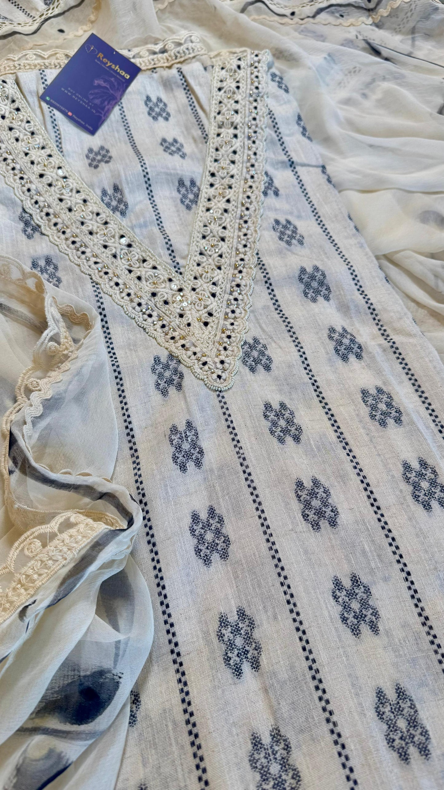 Women South Cotton Weaved Suit Dress Material