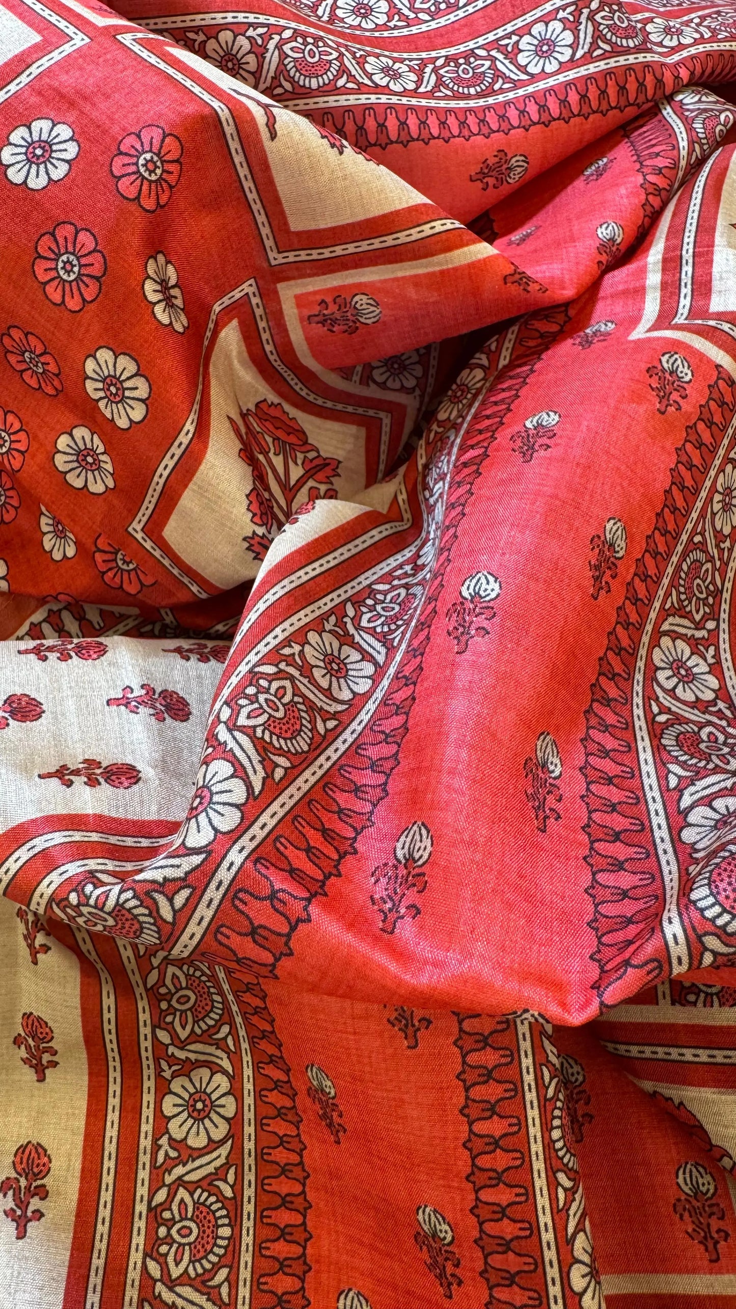 Women Handloom Tussar Silk Suit Dress Material Reyshaa