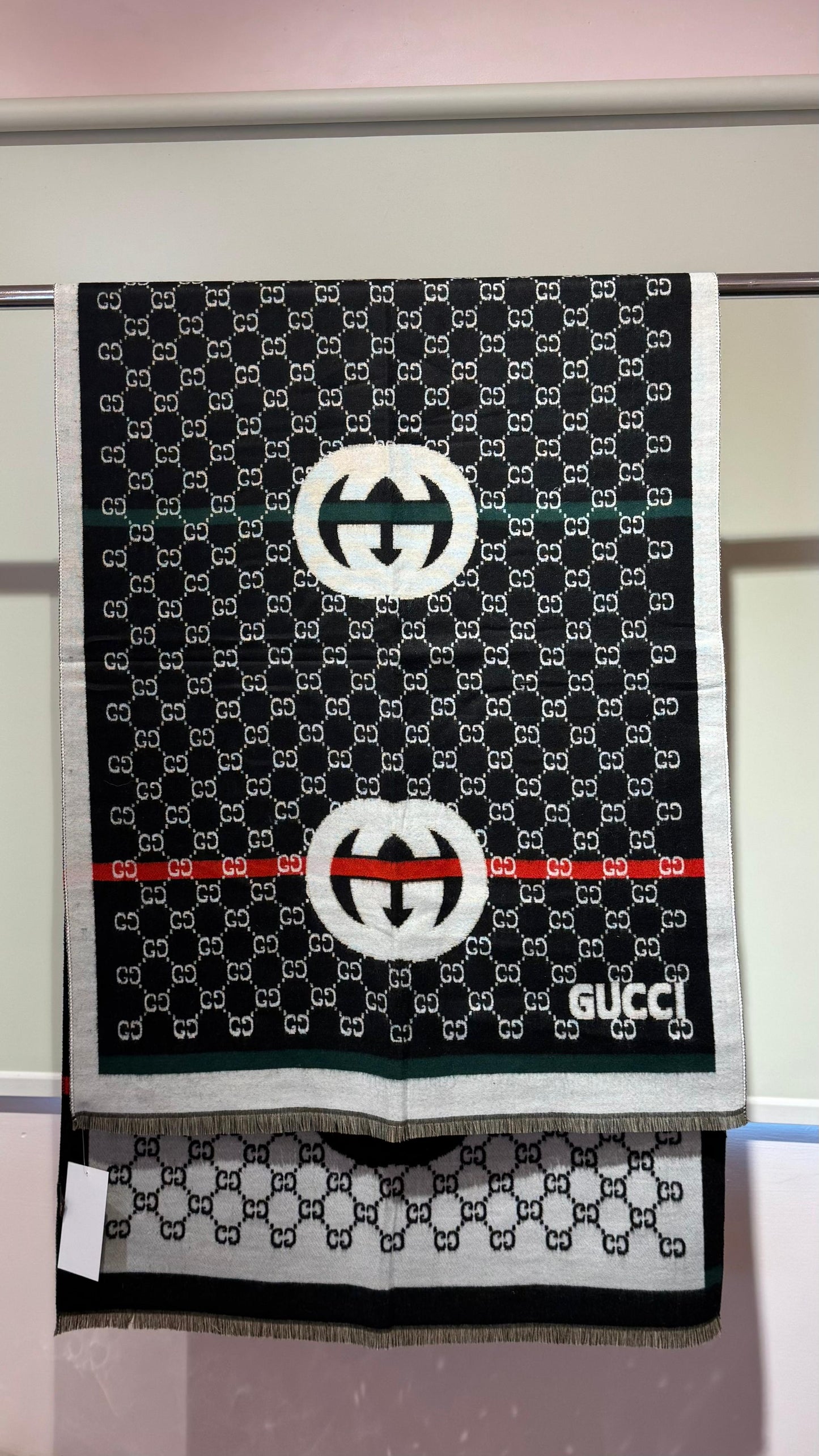 Women GG Monogram Pattern Stole