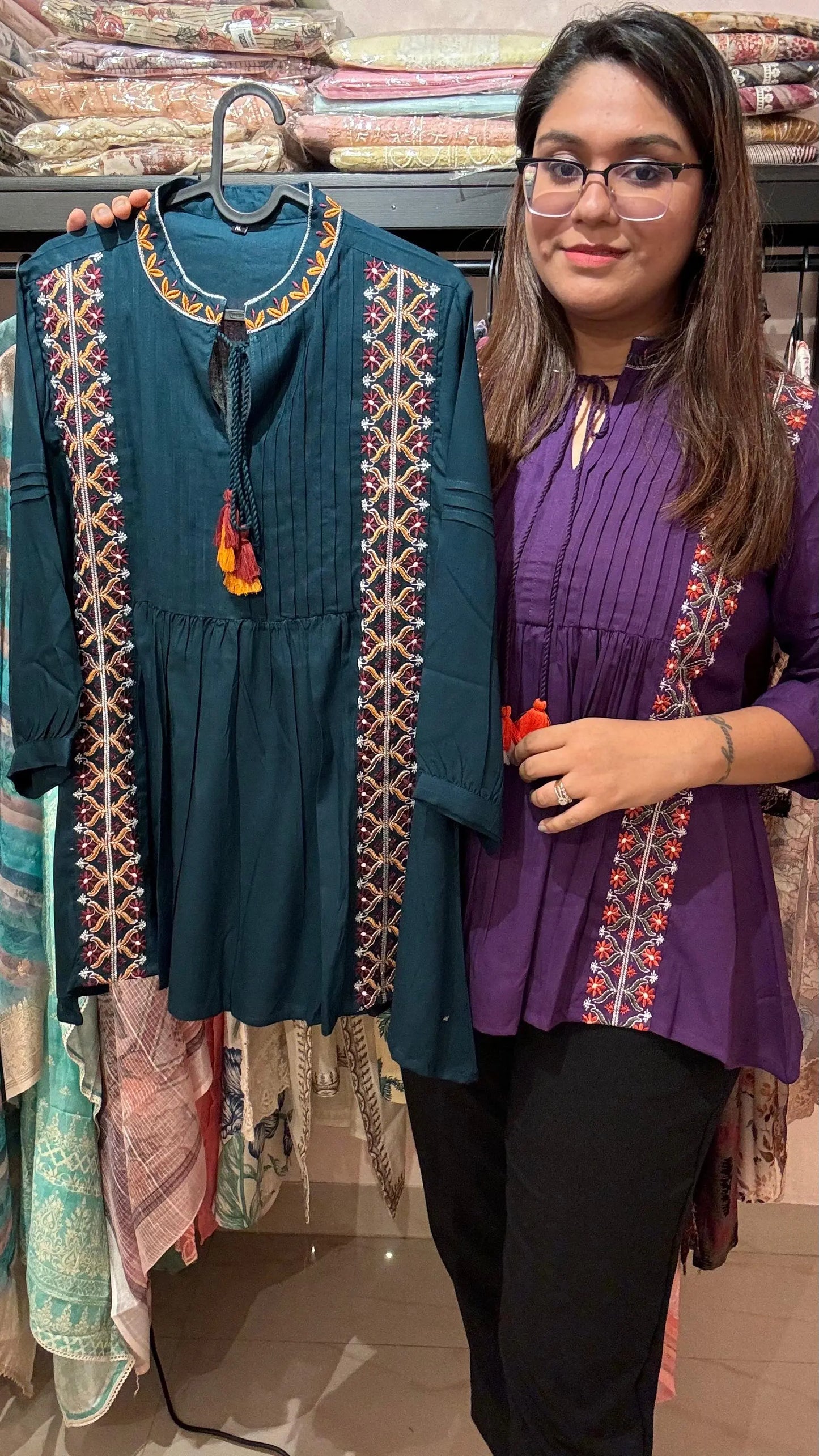 Women Cotton Tunic Readymade