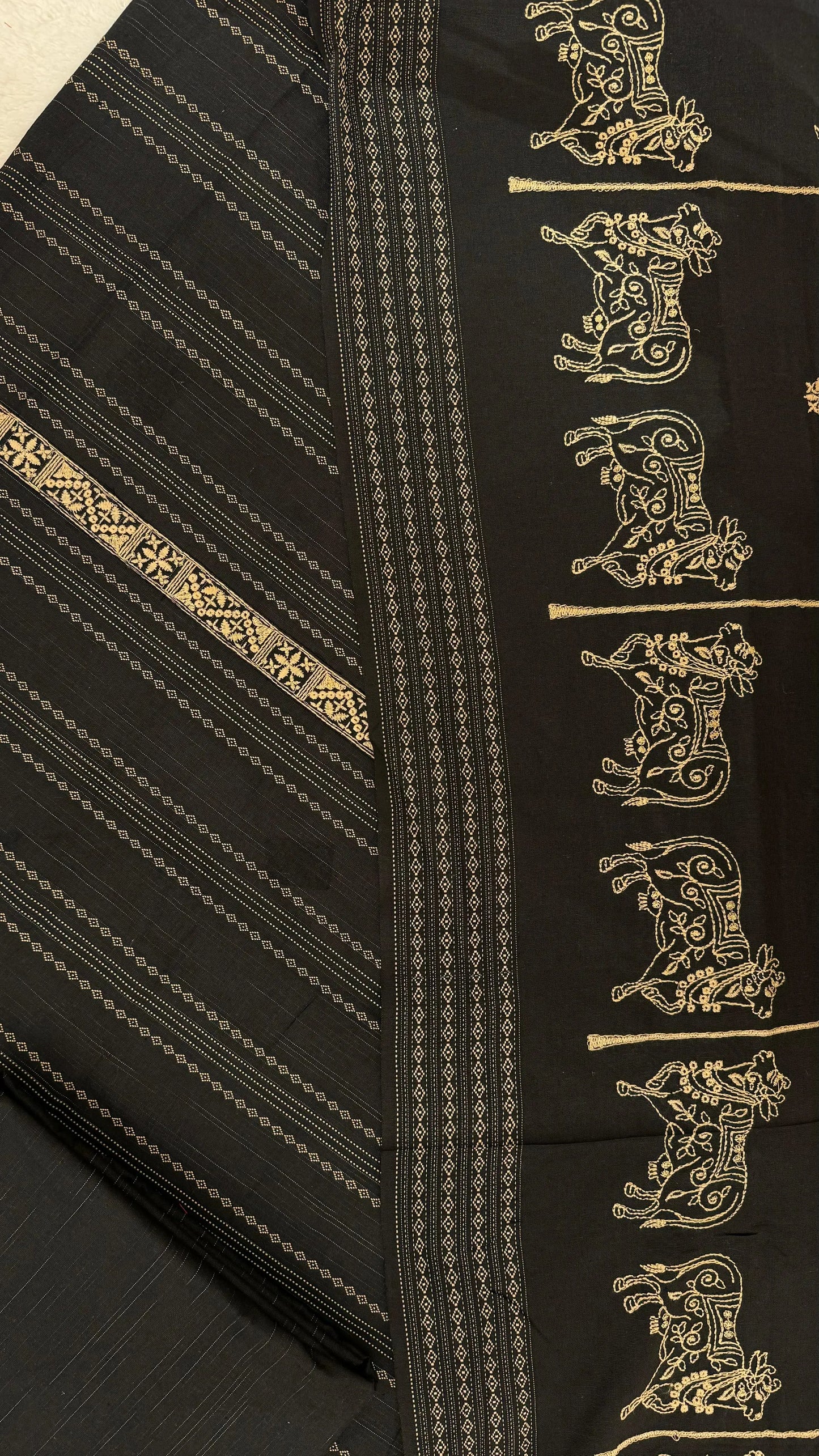 Women South Cotton All Over Weaved Suit Dress Material