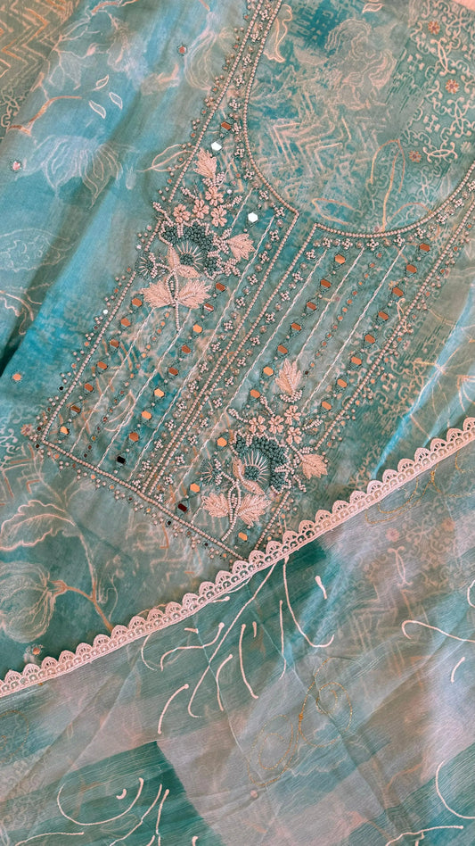 Women Jaam Cotton Digital Print Suit Dress Material