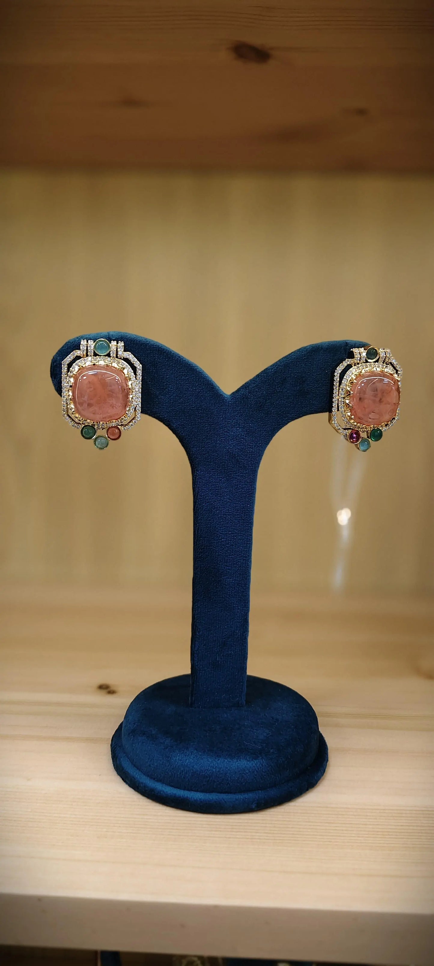 Sabyasachi Colored Stones Studs Reyshaa