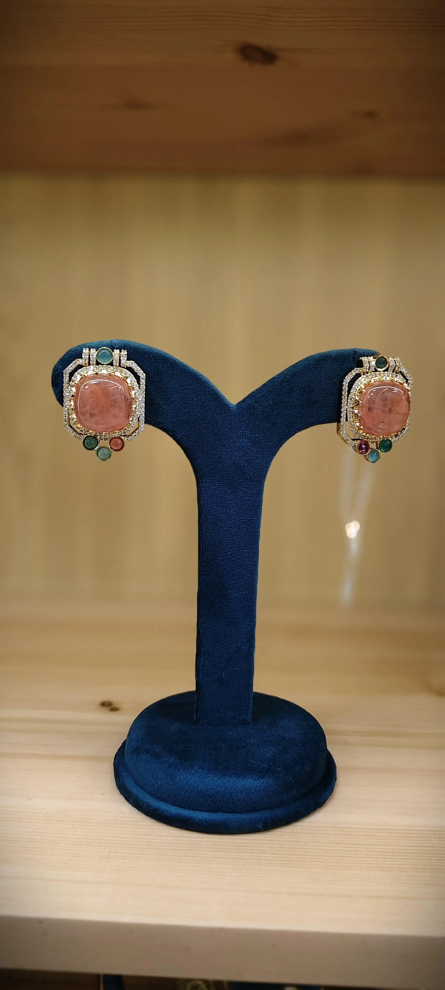 Sabyasachi Colored Stones Studs Reyshaa