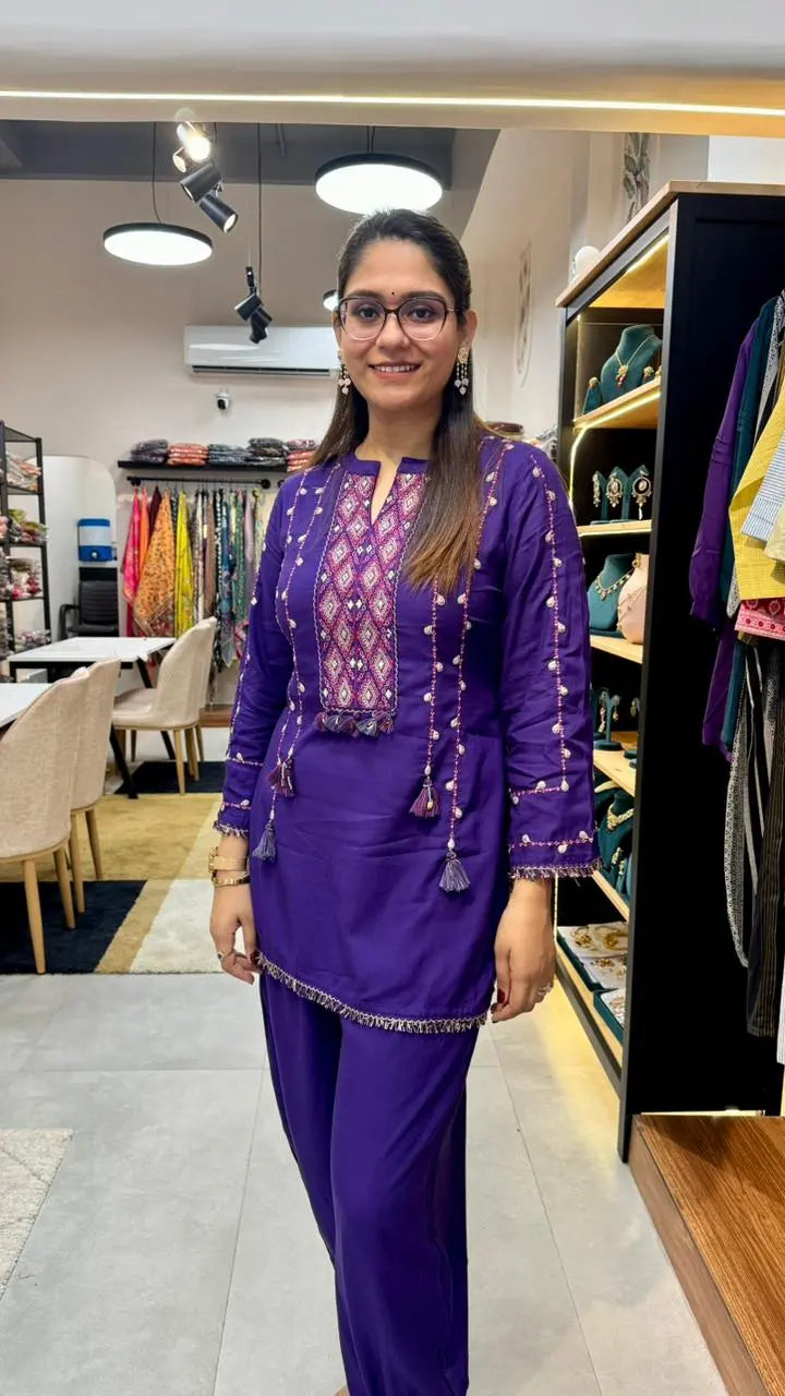 Farshi Salwar Lawn Cotton Co-ord Set Reyshaa