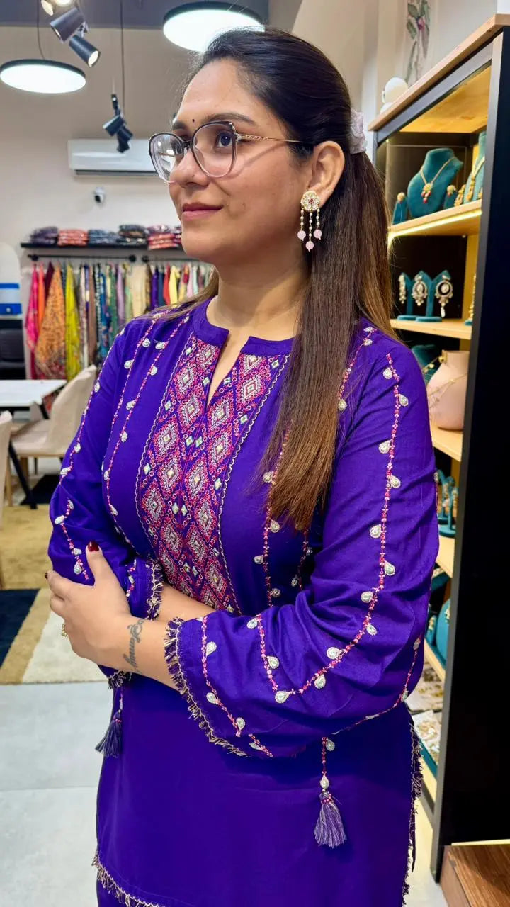 Farshi Salwar Lawn Cotton Co-ord Set Reyshaa