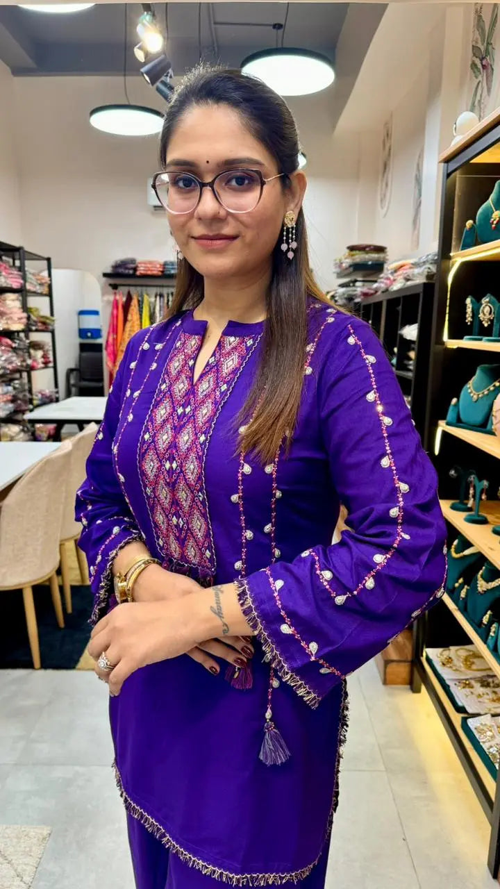Farshi Salwar Lawn Cotton Co-ord Set Reyshaa