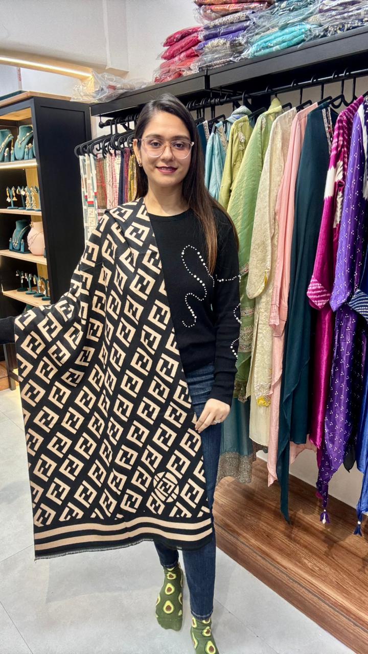 Premium Woolen Stole S11 (Winter Stole) Reyshaa