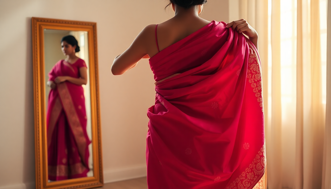 The Art of Draping Sarees: Tips for Beginners
