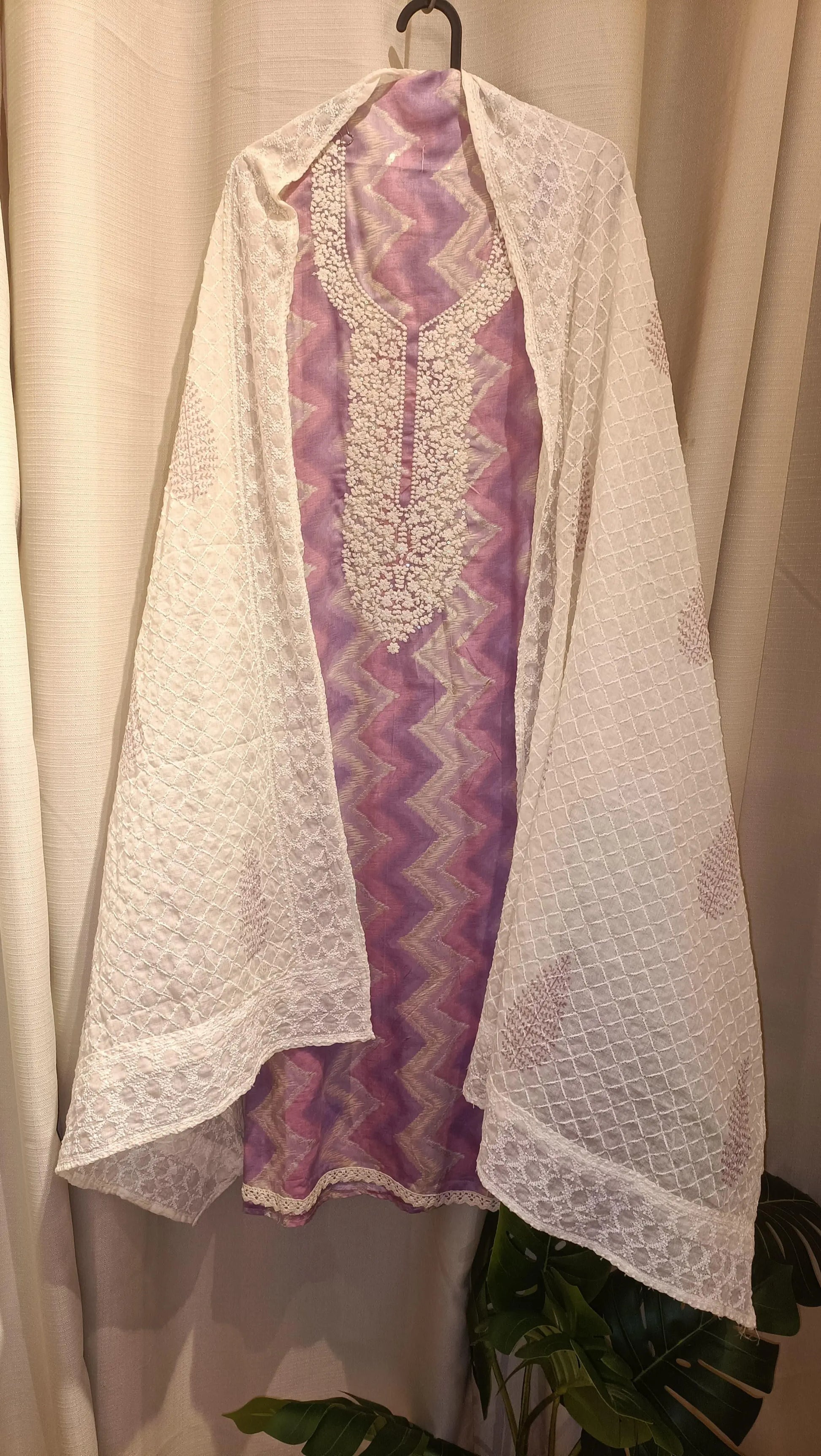 Women Cambric Cotton Digital Print Suit Dress Material