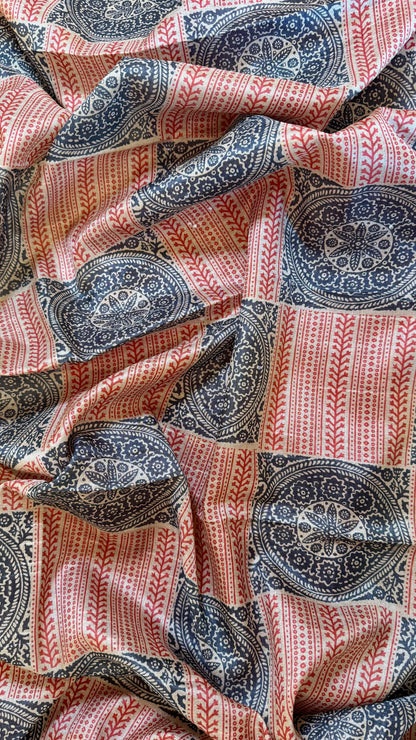 Women Mysore Silk Suit Set With Digital Print Suit Dress Material Reyshaa