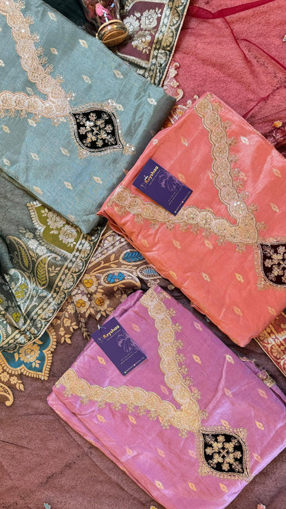 Jacquard Tissue Suit Dress Material