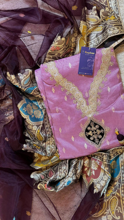 Jacquard Tissue Suit Dress Material