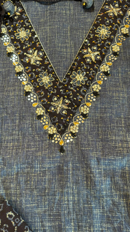 Women Pure Cotton Digital Print Suit Dress Material Reyshaa