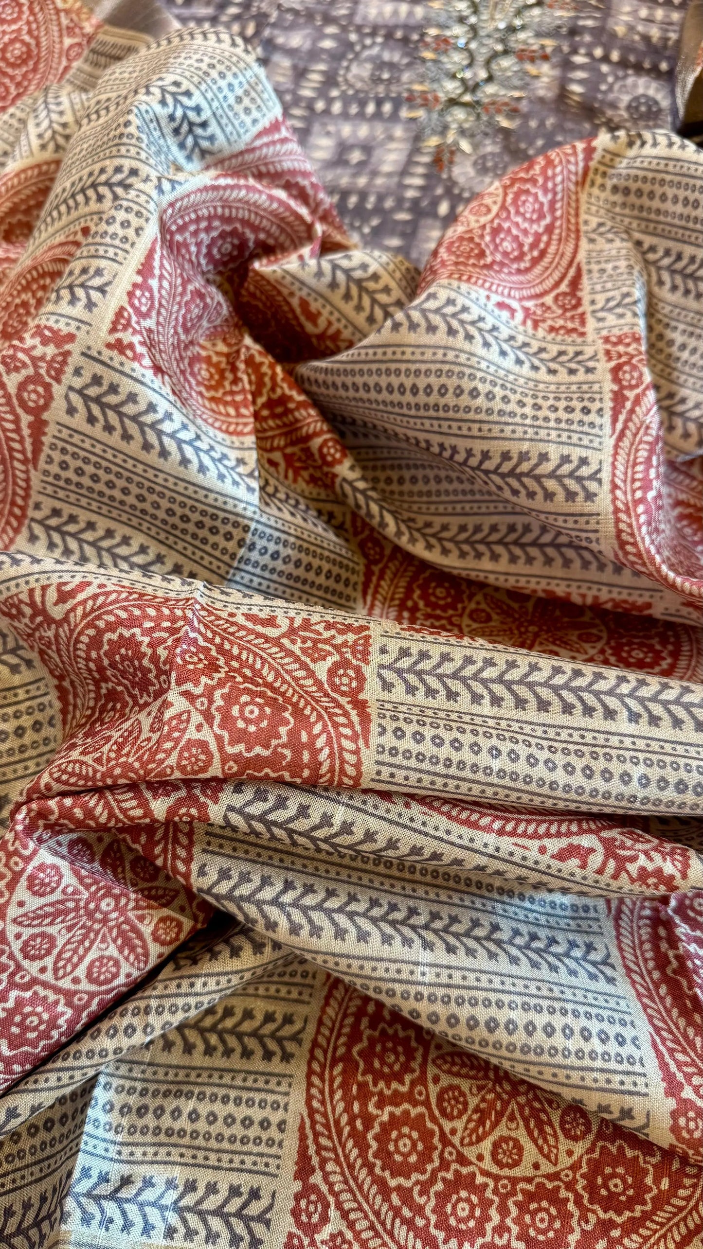 Women Mysore Silk Suit Set With Digital Print Suit Dress Material Reyshaa