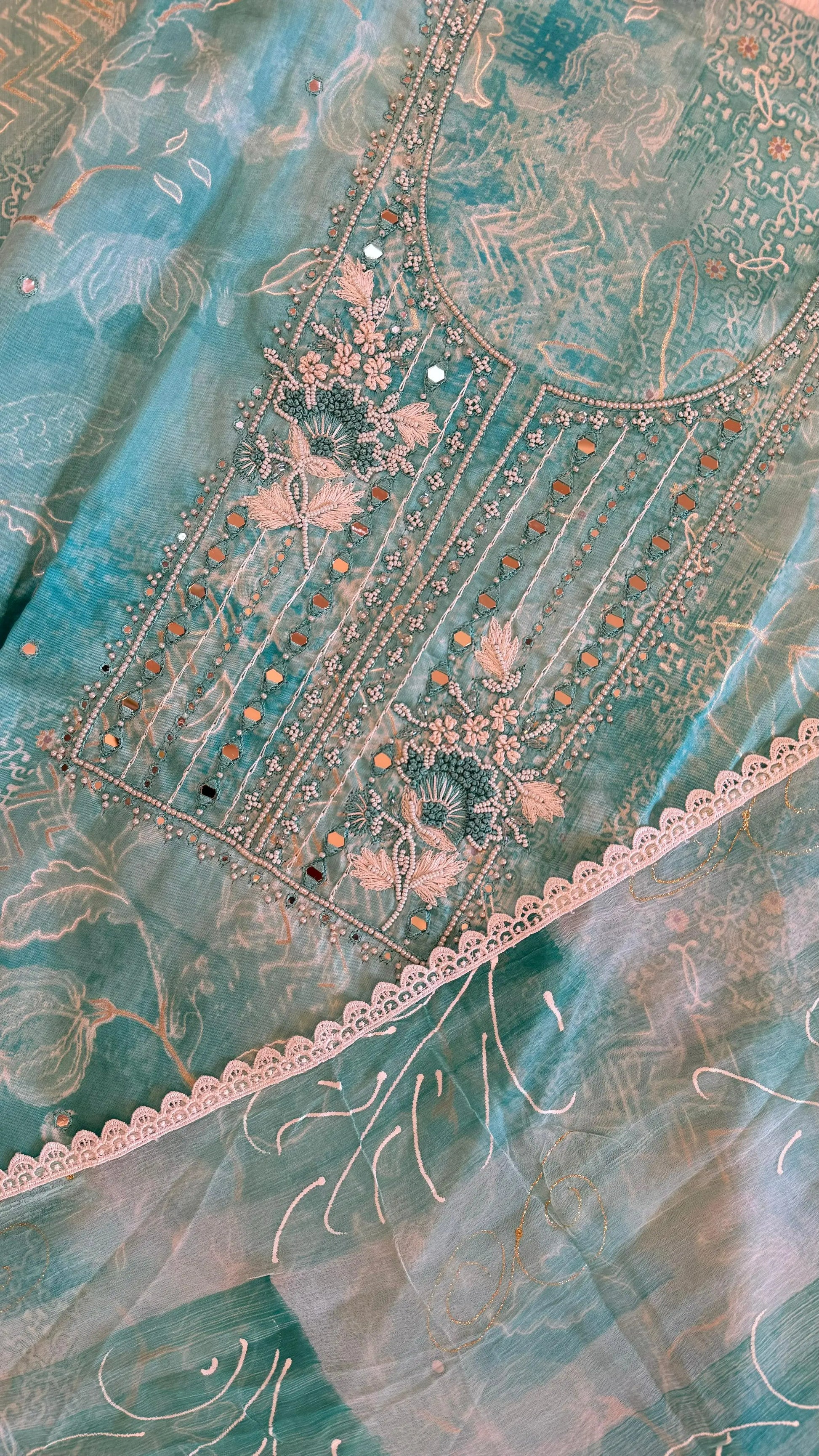 Women Jaam Cotton Digital Print Suit Dress Material