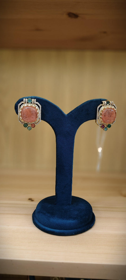 Sabyasachi Colored Stones Studs
