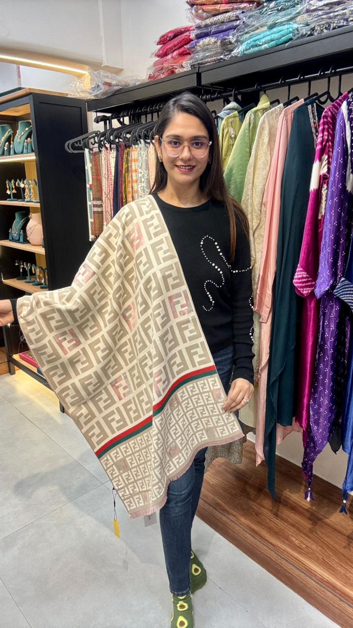 Premium Woolen Stole  S17 (Winter Stole) Reyshaa