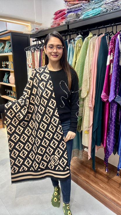 Premium Woolen Stole S11 (Winter Stole) Reyshaa